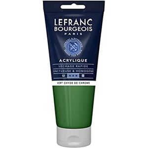 Lefranc Bourgeois Acrylique Fine Tube 200ml Vert Oxyde De Chrome - Publicité Lefranc Bourgeois Acrylique Fine Tube 200ml Vert Oxyde De Chrome - Publicité