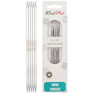 KnitPro Nova Cubics - Laiton 15cm US6 Aiguilles - Publicité KnitPro Nova Cubics - Laiton 15cm US6 Aiguilles - Publicité