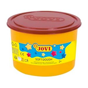 Jovi Pâte à jouer souple, Soft Dough BLANDIVER, Pot de 460g, Couleur Marron, Idéal pour s'initier au monde du modelage - Publicité Jovi Pâte à jouer souple, Soft Dough BLANDIVER, Pot de 460g, Couleur Marron, Idéal pour s'initier au monde du modelage - Publicité