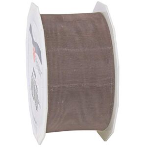 C.E. Pattberg - Sheer Organza Ribbon - Taupe - Publicité C.E. Pattberg - Sheer Organza Ribbon - Taupe - Publicité