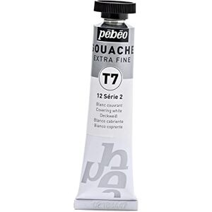 PEBEO Pébéo Peinture Gouache 1 Tube de 20 ml Blanc Couvrant 121-012 - Publicité PEBEO Pébéo Peinture Gouache 1 Tube de 20 ml Blanc Couvrant 121-012 - Publicité