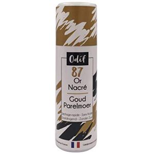 Odif Vernis Coloré Nacré en Spray Couleur Définitive Tous Supports pour Loisirs Créatifs Application Facile et Homogène Séchage Rapide Fabriqué en France Spray 125 ml, Or - Publicité Odif Vernis Coloré Nacré en Spray Couleur Définitive Tous Supports pour Loisirs Créatifs Application Facile et Homogène Séchage Rapide Fabriqué en France Spray 125 ml, Or - Publicité