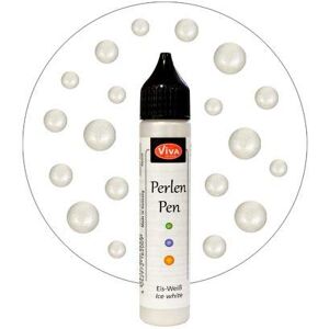 Viva Decor Vernis 3D pour textile ' Perlen Pen' Blanc glacier 28 ml - Publicité Viva Decor Vernis 3D pour textile ' Perlen Pen' Blanc glacier 28 ml - Publicité