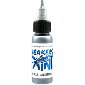 SneakArts Peinture metallisée pour cuir Argent Foncé 30ml - Publicité SneakArts Peinture metallisée pour cuir Argent Foncé 30ml - Publicité