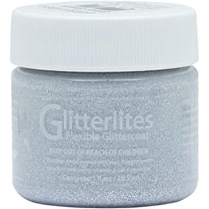 Angelus - Glitterlites 222 Spark Silver - Cuir - Glitter Dye - Publicité Angelus - Glitterlites 222 Spark Silver - Cuir - Glitter Dye - Publicité