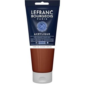 Lefranc Bourgeois Acrylique Fine Tube 200ml Terre De Sienne Brûlée - Publicité Lefranc Bourgeois Acrylique Fine Tube 200ml Terre De Sienne Brûlée - Publicité