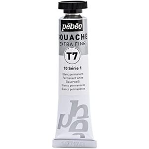 PEBEO Pébéo Peinture Gouache 1 Tube de 20 ml Blanc Permanent - Publicité PEBEO Pébéo Peinture Gouache 1 Tube de 20 ml Blanc Permanent - Publicité