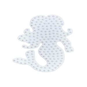 Hama Plaque pour Perles à Repasser Taille Midi, Plastique, Blanc, Unique - Publicité