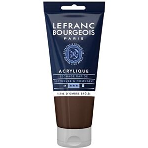 Lefranc Bourgeois Acrylique Fine Tube 80ml Terre D'Ombre Brûlée - Publicité Lefranc Bourgeois Acrylique Fine Tube 80ml Terre D'Ombre Brûlée - Publicité