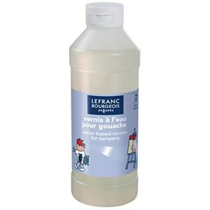 Lefranc Bourgeois Vernis à l'eau pour gouache Bouteille de 500ml - Publicité Lefranc Bourgeois Vernis à l'eau pour gouache Bouteille de 500ml - Publicité