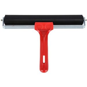 Sora Rouleau de brayer en caoutchouc, rouleau de peinture diamant, pressage rapide et lisse pour outils d'estampage, albums de coupures, impressions de peintures, bâtons d'encre,(20cm) - Publicité Sora Rouleau de brayer en caoutchouc, rouleau de peinture diamant, pressage rapide et lisse pour outils d'estampage, albums de coupures, impressions de peintures, bâtons d'encre,(20cm) - Publicité