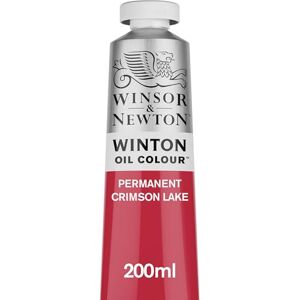 Winsor & Newton Winton Huile 200ml 478 Laque Cramoisie Permanente - Publicité Winsor & Newton Winton Huile 200ml 478 Laque Cramoisie Permanente - Publicité
