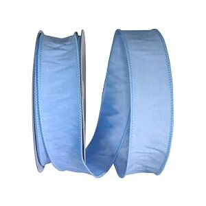 Reliant Ribbon Dupioni Supreme Ruban à bords filaires Bleu clair 3,8 cm x 18,1 m - Publicité Reliant Ribbon Dupioni Supreme Ruban à bords filaires Bleu clair 3,8 cm x 18,1 m - Publicité