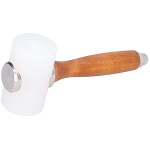 MOUMOUTEN Marteau de sculpture en cuir , outils d'artisanat en cuir en bois massif pour le poinçonnage de coupe de sculpture sur cuir(Yellow handle-tête double) - Publicité MOUMOUTEN Marteau de sculpture en cuir , outils d'artisanat en cuir en bois massif pour le poinçonnage de coupe de sculpture sur cuir(Yellow handle-tête double) - Publicité