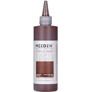 MEEDEN Peinture Acrylique Vandyke Brown: 250ml/8.45oz Peinture Acrylique Pouring en Vrac dans un Flacon Compressible Peintures Liquide pour Adultes Artistes Canvas Art Painting - Publicité MEEDEN Peinture Acrylique Vandyke Brown: 250ml/8.45oz Peinture Acrylique Pouring en Vrac dans un Flacon Compressible Peintures Liquide pour Adultes Artistes Canvas Art Painting - Publicité