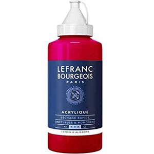 Lefranc Bourgeois Acrylique Fine Bouteille 750ml Carmin D'Alizarine - Publicité Lefranc Bourgeois Acrylique Fine Bouteille 750ml Carmin D'Alizarine - Publicité