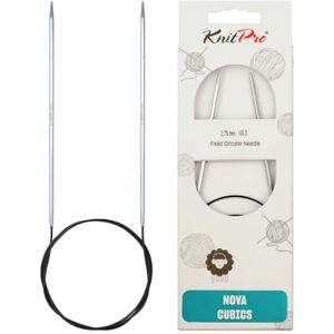 KnitPro Nova Cubics Aiguille Circulaire en Laiton - 60cm US2 - Publicité KnitPro Nova Cubics Aiguille Circulaire en Laiton - 60cm US2 - Publicité