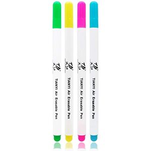 Snner 4 Pcs Couleur aléatoire Stylos Eau Soluble Point De Croix Eau Effaçable Crayon Tissu Marque Pen Diy Tissu Marqueur Couture Accessoires Couture Outil - Publicité Snner 4 Pcs Couleur aléatoire Stylos Eau Soluble Point De Croix Eau Effaçable Crayon Tissu Marque Pen Diy Tissu Marqueur Couture Accessoires Couture Outil - Publicité