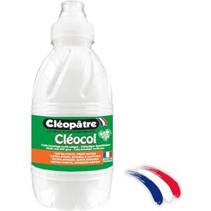 Cléopâtre CC500 Cléocol Colle Blanche multi usage Recharge de Colle 500 g - Publicité Cléopâtre CC500 Cléocol Colle Blanche multi usage Recharge de Colle 500 g - Publicité