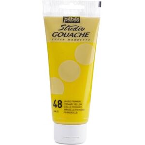 PEBEO Pébéo – Peinture Gouache 100ml – Tube de Peinture Gouache Qualité Fine – Idéal Travaux Étude – 1 Tube de 100 ml Jaune Primaire 290048 - Publicité PEBEO Pébéo – Peinture Gouache 100ml – Tube de Peinture Gouache Qualité Fine – Idéal Travaux Étude – 1 Tube de 100 ml Jaune Primaire 290048 - Publicité