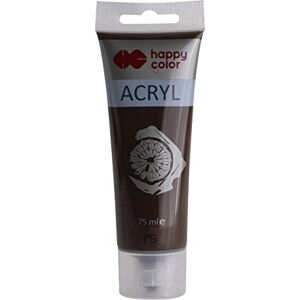 Happy Color Peinture acrylique 75 ml, marron foncé - Publicité Happy Color Peinture acrylique 75 ml, marron foncé - Publicité