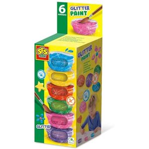 Creative Peinture Pailletée Lavable Enfant 6 Pots 45ml Rose Violet Jaune Bleu Activité Manuelle 3 Ans+ Kit Peinture Créatif Idée Cadeau Artistique Enfant - Publicité Creative Peinture Pailletée Lavable Enfant 6 Pots 45ml Rose Violet Jaune Bleu Activité Manuelle 3 Ans+ Kit Peinture Créatif Idée Cadeau Artistique Enfant - Publicité