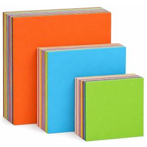 quyueug 300 Feuilles de Papier Origami 70g 10x10cm/15x15cm/20x20cm 100 Feuilles par Taille Origami Enfant,Papier Couleur pour Enfants & Adultes - Publicité quyueug 300 Feuilles de Papier Origami 70g 10x10cm/15x15cm/20x20cm 100 Feuilles par Taille Origami Enfant,Papier Couleur pour Enfants & Adultes - Publicité