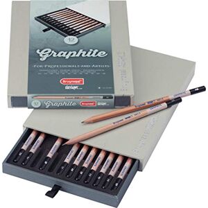 BRUYNZEEL Design Set de 12 crayons graphite professionnels Crayons d'artistes pour dessiner & esquisser - Publicité BRUYNZEEL Design Set de 12 crayons graphite professionnels Crayons d'artistes pour dessiner & esquisser - Publicité