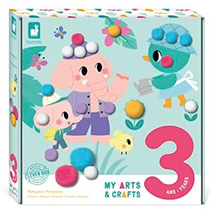 Janod My Arts & Crafts 3 Ans Coffret Pompon 4 Tableaux Kit Loisir Créatif Enfant Apprentissage Motricité Fine et Concentration J07741 - Publicité Janod My Arts & Crafts 3 Ans Coffret Pompon 4 Tableaux Kit Loisir Créatif Enfant Apprentissage Motricité Fine et Concentration J07741 - Publicité