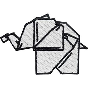 Finally Home Écusson éléphant origami à repasser, patchs animaux, patchs pour bébé, enfants, veste en jean - Publicité Finally Home Écusson éléphant origami à repasser, patchs animaux, patchs pour bébé, enfants, veste en jean - Publicité