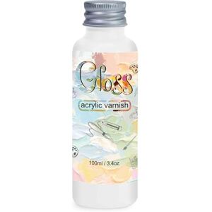 EIGTWEN Vernis Peinture Acrylique, 100ml Vernis Acrylique Préserve les Peintures du Jaunissement, des Craquelures et de la Poussière, Maintient la Couleur Permanente(Brillant) - Publicité EIGTWEN Vernis Peinture Acrylique, 100ml Vernis Acrylique Préserve les Peintures du Jaunissement, des Craquelures et de la Poussière, Maintient la Couleur Permanente(Brillant) - Publicité