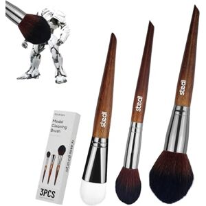 stedi Kit de Brosses de Nettoyage pour ModéLisme, 2 Brosses Souples Et 1 Brosse Rigide Pinceau Maquette pour Statues, Gundam, Artisanat Militaire - Publicité stedi Kit de Brosses de Nettoyage pour ModéLisme, 2 Brosses Souples Et 1 Brosse Rigide Pinceau Maquette pour Statues, Gundam, Artisanat Militaire - Publicité