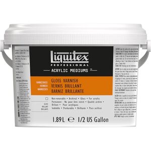 Liquitex Additif Vernis Brillant Pot 1,89L - Publicité Liquitex Additif Vernis Brillant Pot 1,89L - Publicité