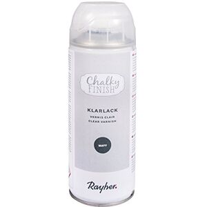 Rayher Chalky Finish spray vernis de protection transparent mat 400 ml, 34373000 - Publicité Rayher Chalky Finish spray vernis de protection transparent mat 400 ml, 34373000 - Publicité