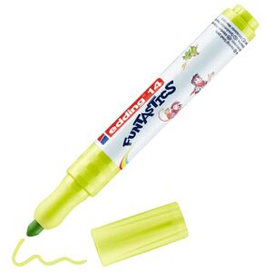 Edding 14 FUNTASTICS crayons de couleur pour enfants chartreuse plume ronde 3 mm pour colorier sur papier et carton de couleur claire lavable sur la peau et les textiles - Publicité