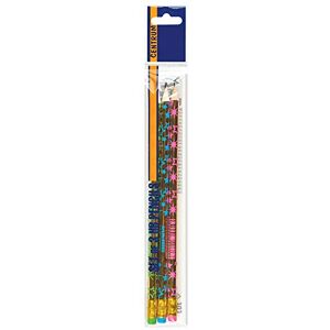 CENTRIX 3 Crayons à papier embout gomme Stars HB - Publicité CENTRIX 3 Crayons à papier embout gomme Stars HB - Publicité