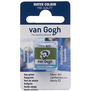 Van Gogh Peinture à l'eau, demi-panier, Vert de vessie 623 - Publicité Van Gogh Peinture à l'eau, demi-panier, Vert de vessie 623 - Publicité