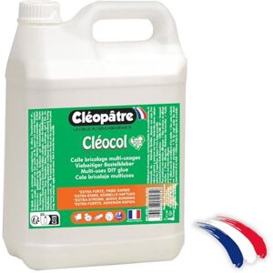 Cléopâtre CC5L Cléocol Colle Blanche multi usage Recharge de Colle Bidon 5 kg - Publicité Cléopâtre CC5L Cléocol Colle Blanche multi usage Recharge de Colle Bidon 5 kg - Publicité