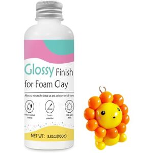 LAMXIN 100ml Vernis Pate Autodurcissante, Incolore RéSistant Aux Rayures Brillant Vernis Argile, Vernis Argile Autodurcissante Effet résistant à l’eau - Publicité LAMXIN 100ml Vernis Pate Autodurcissante, Incolore RéSistant Aux Rayures Brillant Vernis Argile, Vernis Argile Autodurcissante Effet résistant à l’eau - Publicité