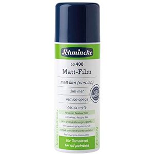 Schmincke Vernis de finition mat Aerosol pour peinture à l'huile -300ML - Publicité Schmincke Vernis de finition mat Aerosol pour peinture à l'huile -300ML - Publicité