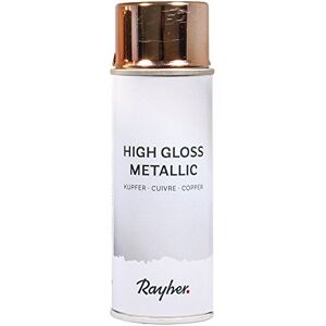 Rayher 34424638 vernis en spray métallique, bombe de peinture, 200ml, cuivre - Publicité Rayher 34424638 vernis en spray métallique, bombe de peinture, 200ml, cuivre - Publicité