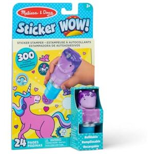 Melissa & Doug Autocollants Licorne WOW! - Ensemble d'autocollants - Publicité Melissa & Doug Autocollants Licorne WOW! - Ensemble d'autocollants - Publicité