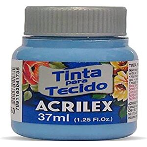 Acrilex Peinture textile à l'eau Bleu Caraïbes 37 ml Réf. 560 - Publicité Acrilex Peinture textile à l'eau Bleu Caraïbes 37 ml Réf. 560 - Publicité