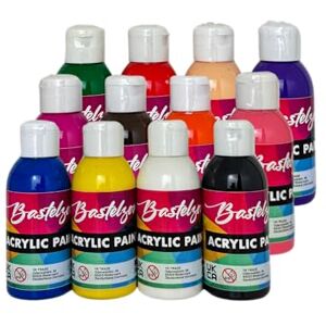 SÜDOR MONA LISA Lot de 12 peintures acryliques 110 ml pour enfants Couleurs couvrantes pour toile, pouring, papier, bois, carton à peindre, pierre, métal, etc. 12 x 110 ml - Publicité SÜDOR MONA LISA Lot de 12 peintures acryliques 110 ml pour enfants Couleurs couvrantes pour toile, pouring, papier, bois, carton à peindre, pierre, métal, etc. 12 x 110 ml - Publicité