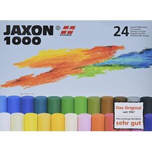 Honsell Jaxon 47324 Lot de 24 craies Pastel à l'huile épaisses dans Un étui en Carton, Couleurs Brillantes et résistantes à la lumière, 18 mm, idéales pour Artistes, Peintres Amateurs, Enfants, école - Publicité Honsell Jaxon 47324 Lot de 24 craies Pastel à l'huile épaisses dans Un étui en Carton, Couleurs Brillantes et résistantes à la lumière, 18 mm, idéales pour Artistes, Peintres Amateurs, Enfants, école - Publicité