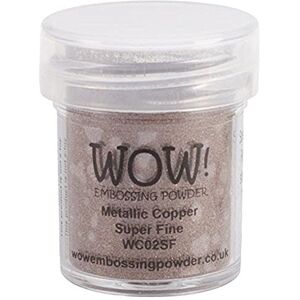 WOW! Poudre à embosser en poudre, 15 ml, cuivre - Publicité WOW! Poudre à embosser en poudre, 15 ml, cuivre - Publicité