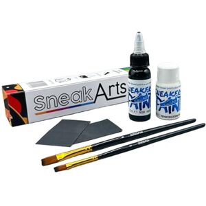 SneakArts Kit rénovation spécial Sneakers Noir - Publicité SneakArts Kit rénovation spécial Sneakers Noir - Publicité
