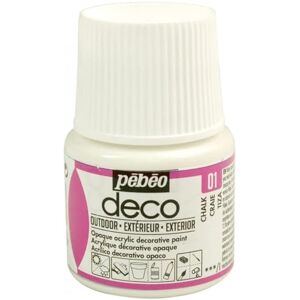 Pebeo Deco outdoor craie 45ml Pébéo - Publicité Pebeo Deco outdoor craie 45ml Pébéo - Publicité