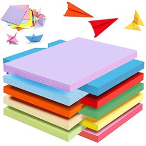RIVIEVAL Papier Origami A5 100 Feuilles Papier Couleur Vibrante pour DIY Enfants et Adultes (10 Tons Pastel, 21x14.8cm) - Publicité RIVIEVAL Papier Origami A5 100 Feuilles Papier Couleur Vibrante pour DIY Enfants et Adultes (10 Tons Pastel, 21x14.8cm) - Publicité
