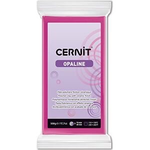 Cernit CE0880500460C Un Pain de Pâte Polymère Opaline Pâte à Modeler à Cuire Couleur magenta Bloc de 500 g - Publicité Cernit CE0880500460C Un Pain de Pâte Polymère Opaline Pâte à Modeler à Cuire Couleur magenta Bloc de 500 g - Publicité